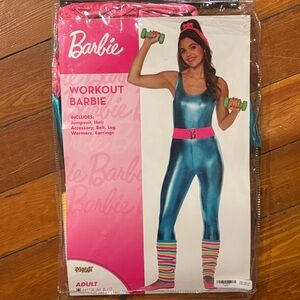 Barbie Workout Costume with Accessories NWT- Size Medium